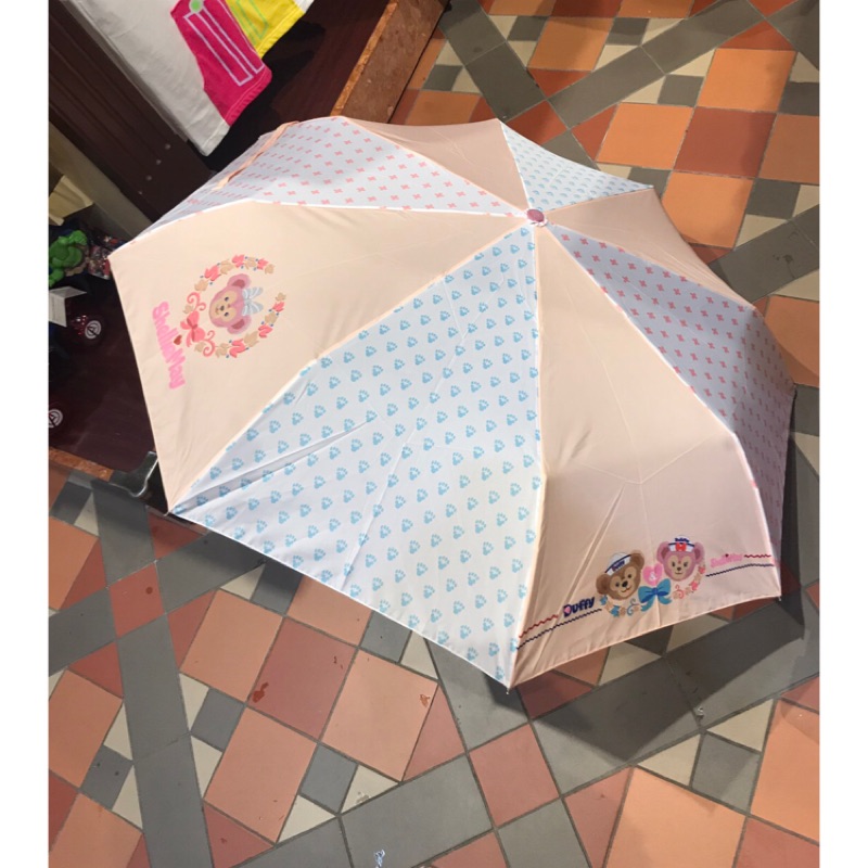 咩兒香港迪士尼代購🏆達菲雪莉玫折疊傘/雨傘
