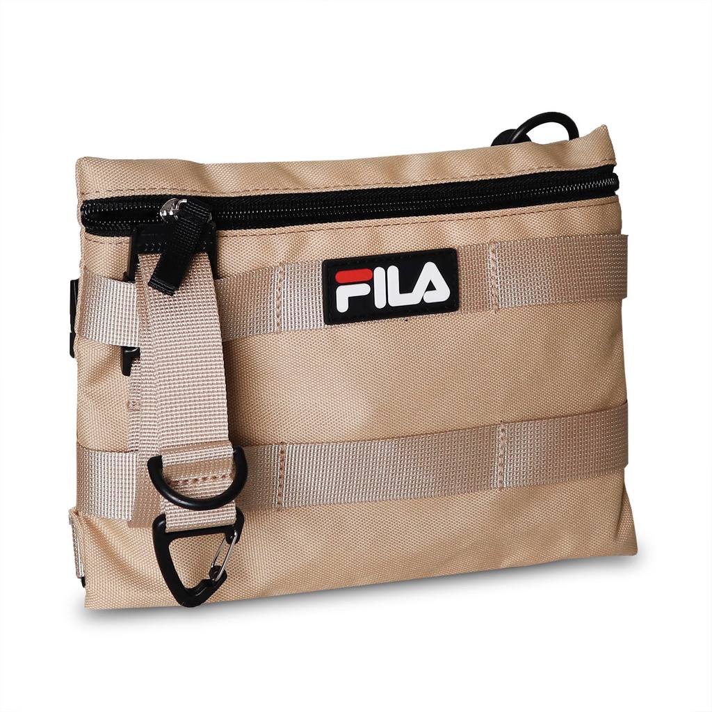 Fila 斜背包 Workwear Shoulder Bag 奶茶色 卡其 工裝【ACS】BMV3007KK