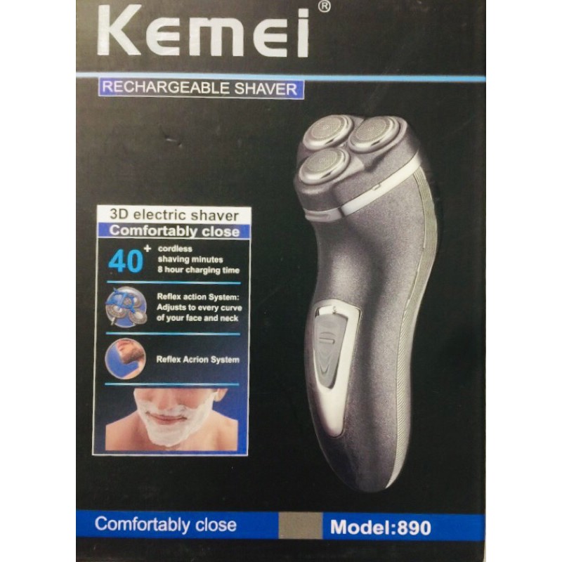 KEMEI ［KM－890型號］刮鬍刀 特價隨便賣，只要120元