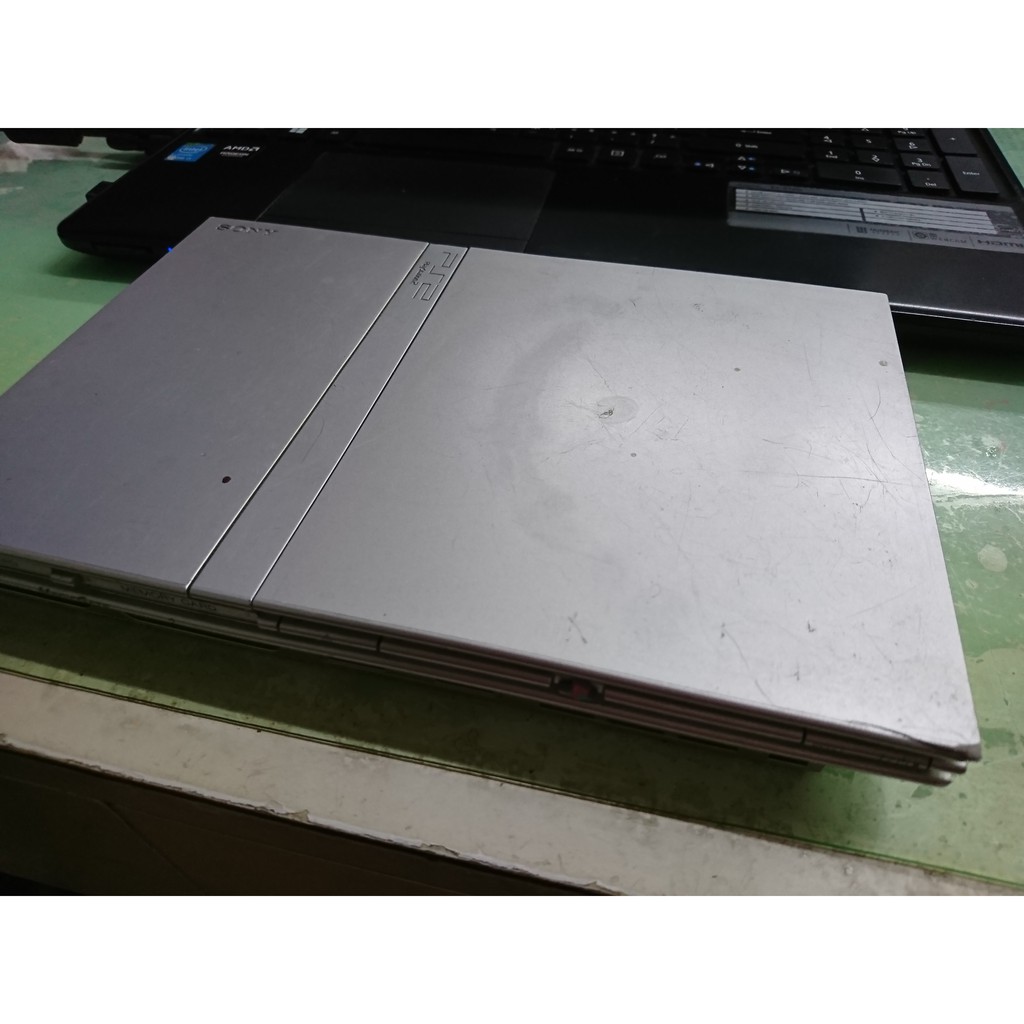 PS2 SCPH-77000 銀色 無法讀碟 單主機 故障 零件機