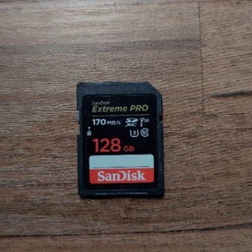 SanDisk Extreme Pro 128G記憶卡