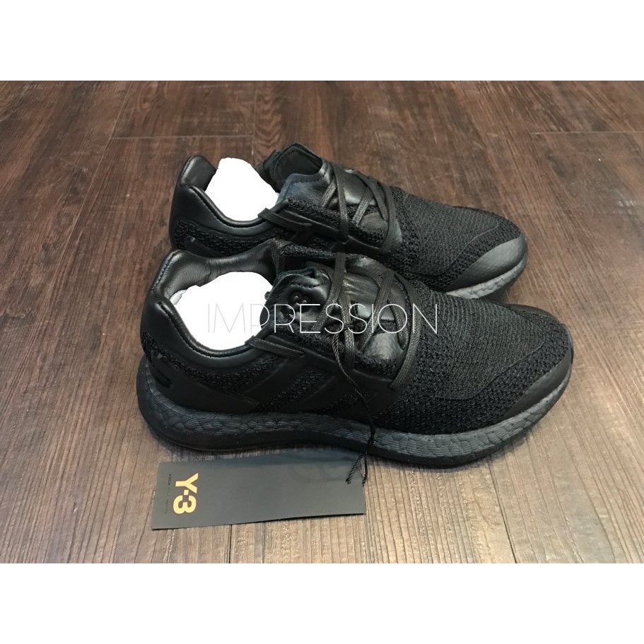 【IMP】Adidas Y-3 Y3 Pure Boost Triple Black 山本耀司 編織 全黑 CP9890