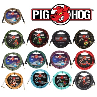 【好聲音樂器】開發票 PIGHOG 導線 吉他 電吉他 BASS 樂器導線 直頭 L頭 10尺 20尺