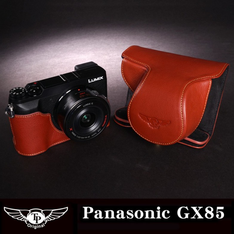 【TP original】相機皮套 快拆電池  Panasonic GX85 GX80 GX7MarkII 專用