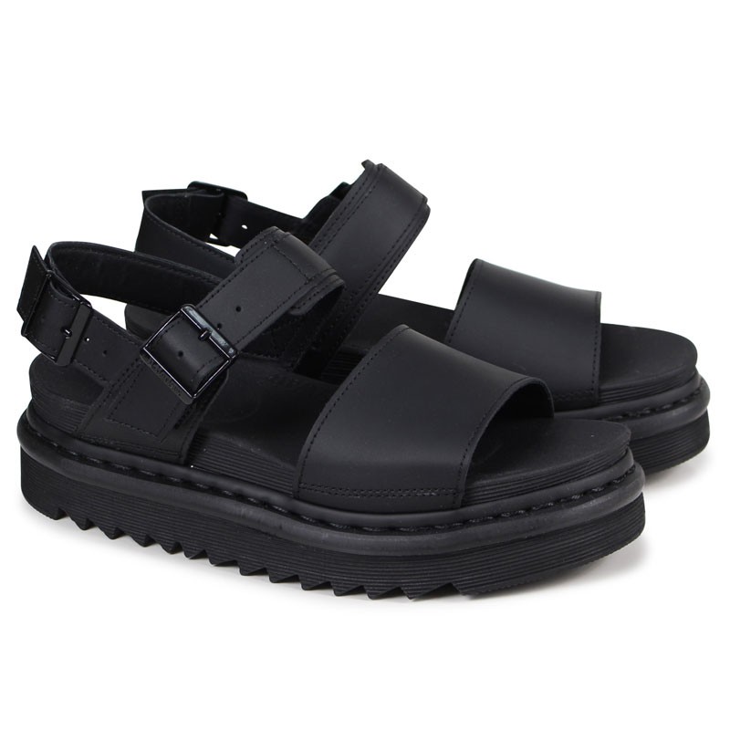 Dr. Martens - VOSS Sandal 馬丁 馬汀鞋 / 涼鞋 (BLACK 黑色) 化學原宿