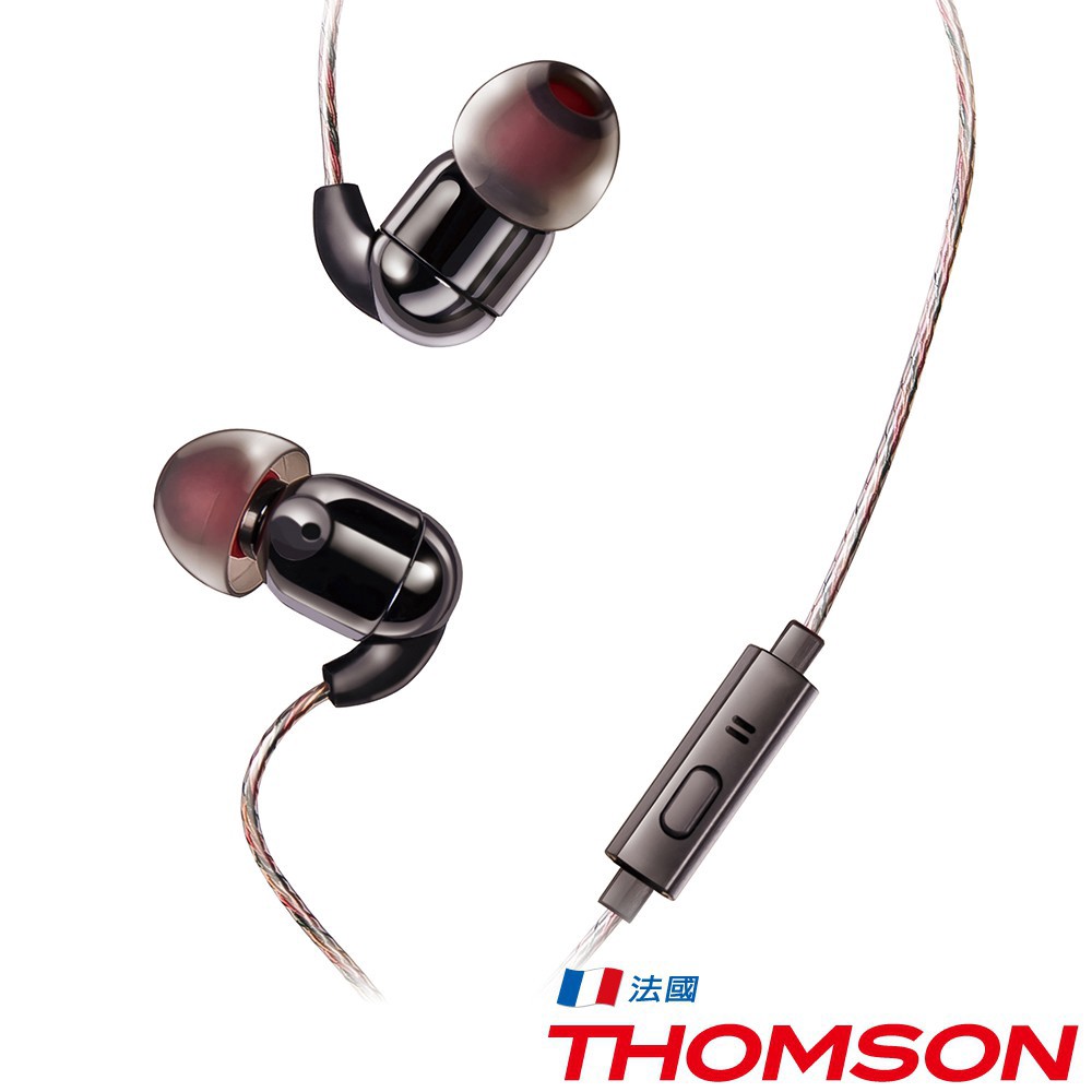 THOMSON 精密陶瓷耳機 TM-TAEH06M(高科技精密陶瓷腔體/緊密抗躁) 遠端 視訊 廠商直送 宅配免運
