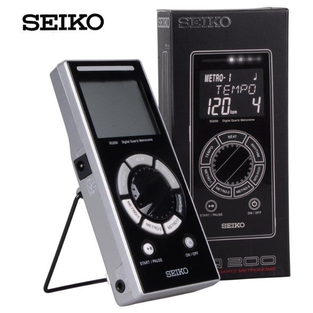 [匯音樂器音樂中心] seiko節拍器SEIKO SQ-200 日本精工節拍器 石英式數位節拍器 轉盤式SQ200