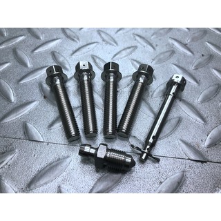 DIY本舖 BREMBO 對四卡鉗 本體螺絲組 本體螺絲 洩氣螺絲 白鐵插銷 白鐵油管螺絲 ZOO