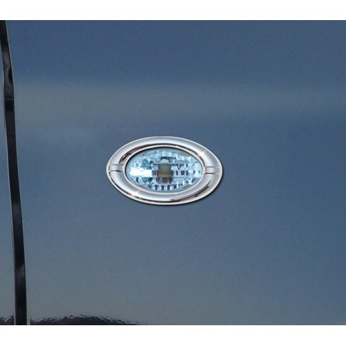 《※金螃蟹※》SUBARU 速霸陸 Impreza 第三代 鍍鉻側燈框 07-11 改裝 配件 GE GH GR GV