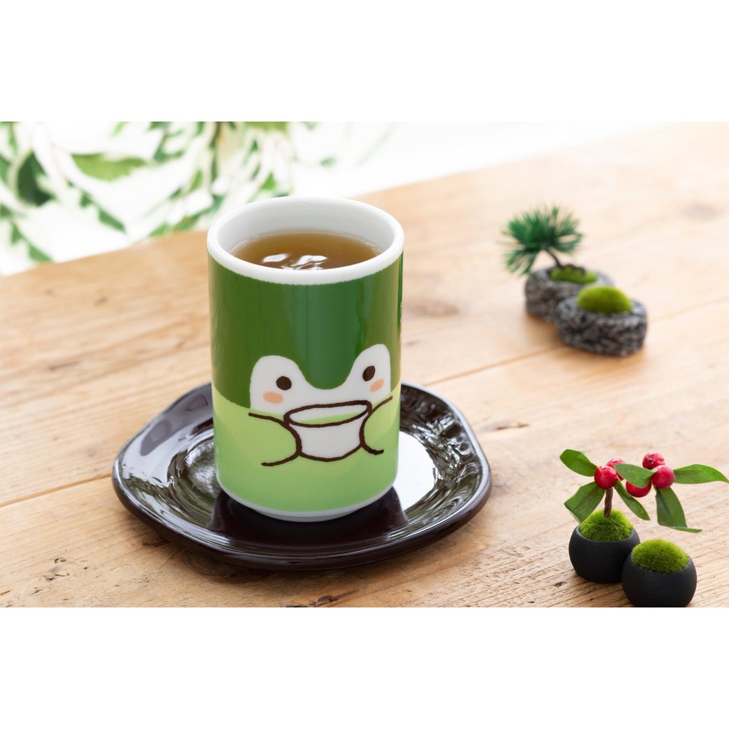 【京都限定】コウペンちゃん抹茶なものだなあ抹茶系列陶瓷杯 #正能量企鵝#日本製造