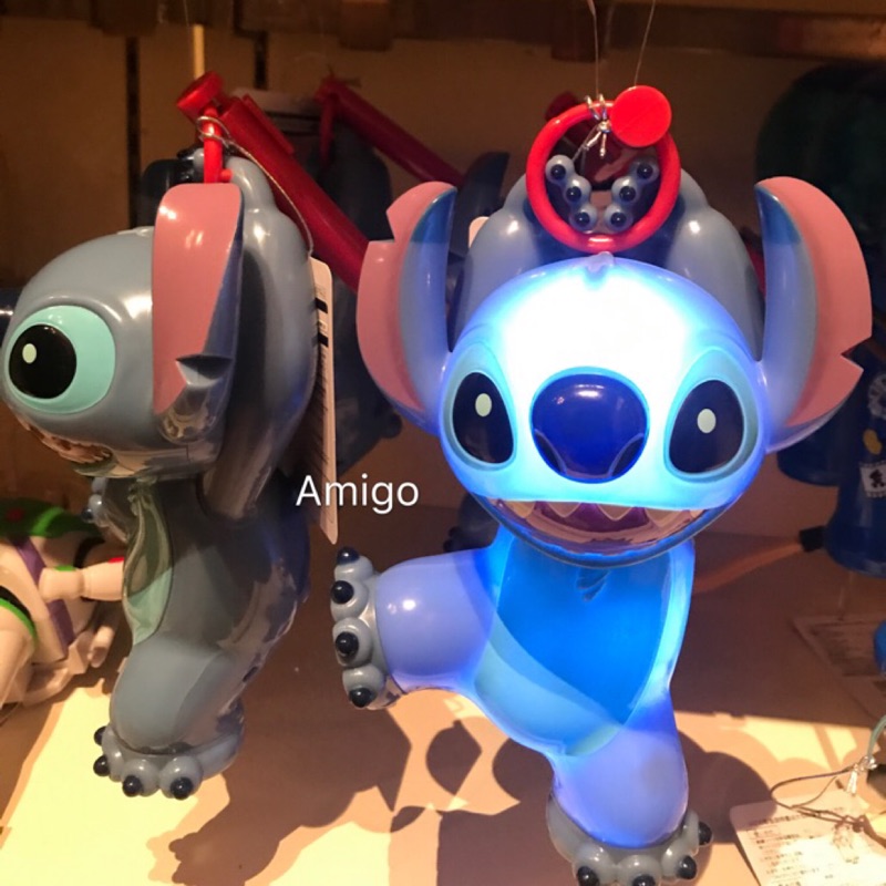 《朋友禮品》日本東京迪士尼樂園 星際寶貝 史迪奇 stitch 手電筒 電筒 玩具 提燈 燈籠 夜燈