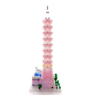 Nanoblock NBH-137 台北101 ( 粉色特別版 )