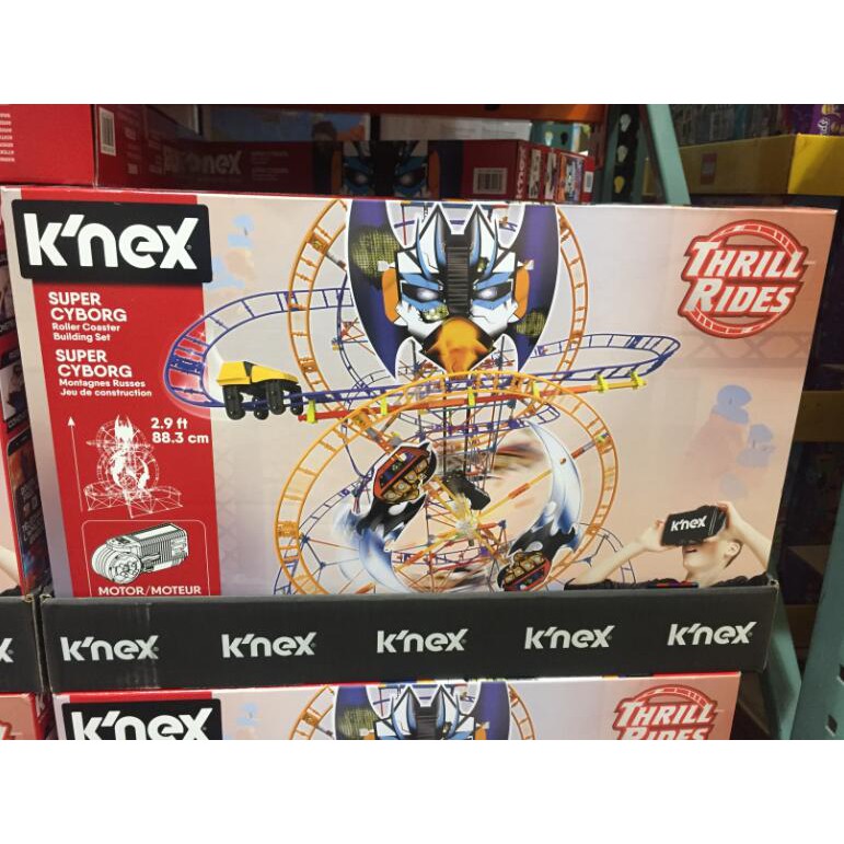 knex super cyborg roller coaster