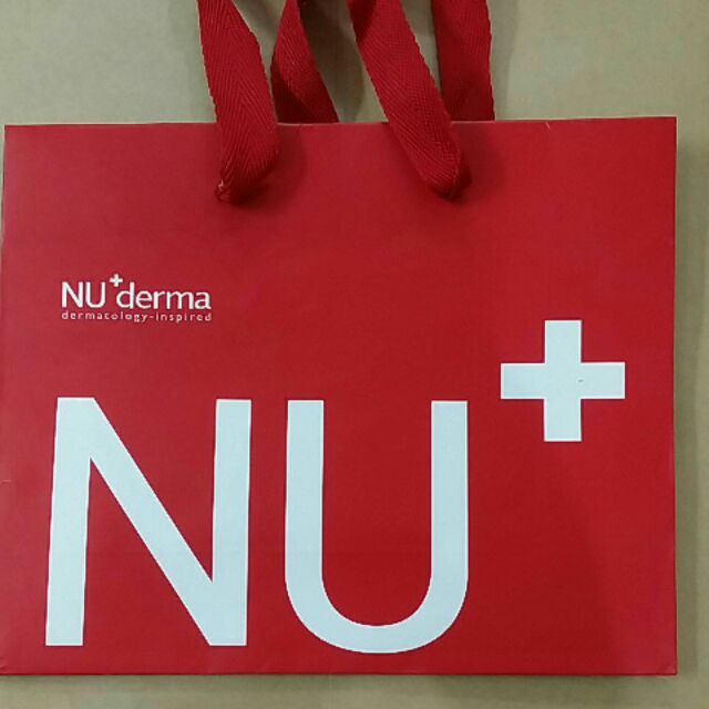NU derma新德曼專櫃手提紙袋(10元)