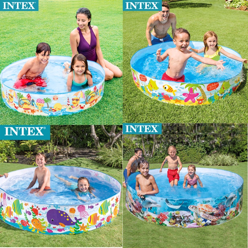 【Rising】（INTEX 硬膠水池）塑膠泳池 免充氣游泳池 硬膠游泳池 戲水池 游泳池 球池 遊戲池 儲水池