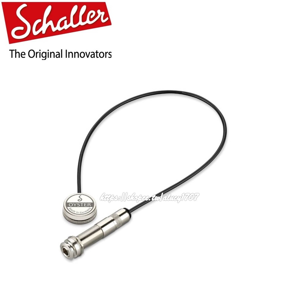 Schaller 拾音器 Oyster S/S 吸盤式 樂器拾音器  吉他拾音器 烏克麗麗拾音器 國樂拾音器 通用款