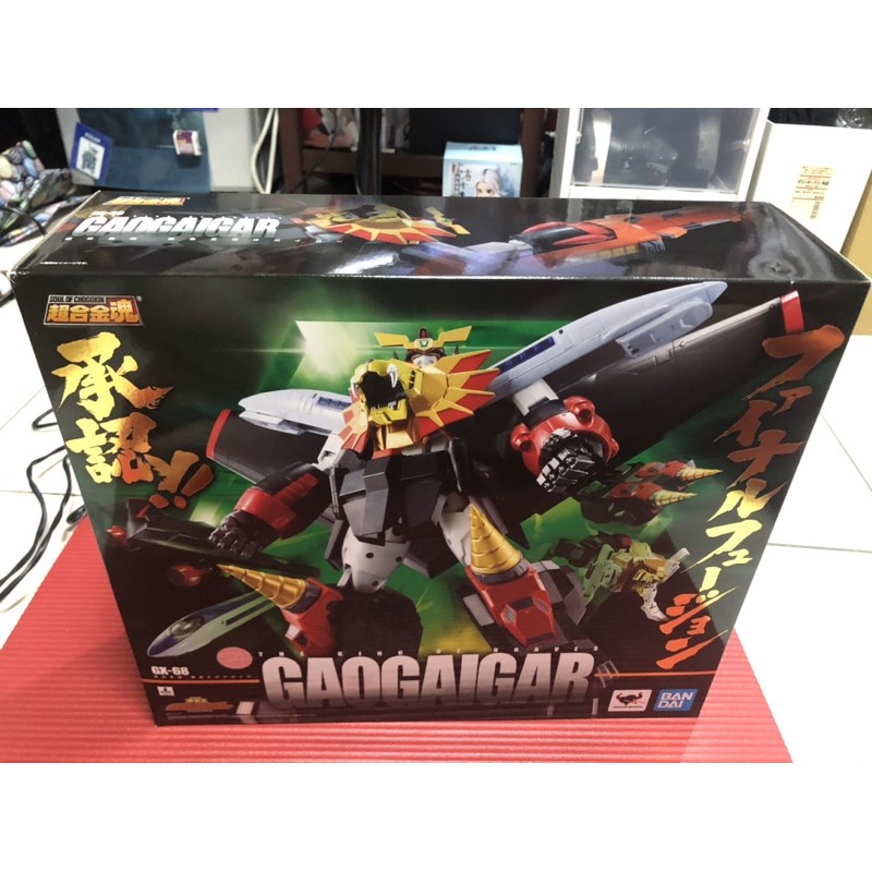萬代超合金魂gx 68 勇者王我王凱牙ガオガイガー超合金魂勇者王gaogaigar 再販 蝦皮購物