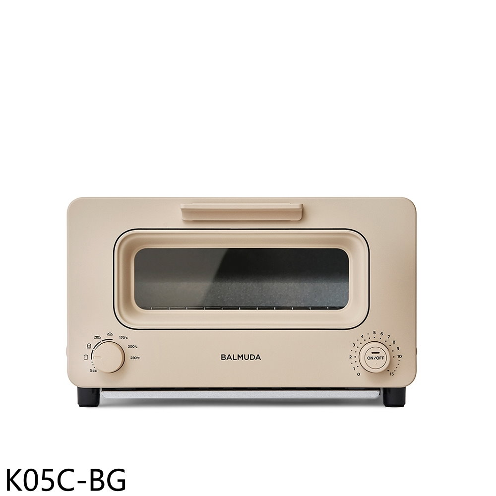 BALMUDA百慕達The Toaster 蒸氣烤麵包機奶茶色烤箱K05C-BG 廠商直送