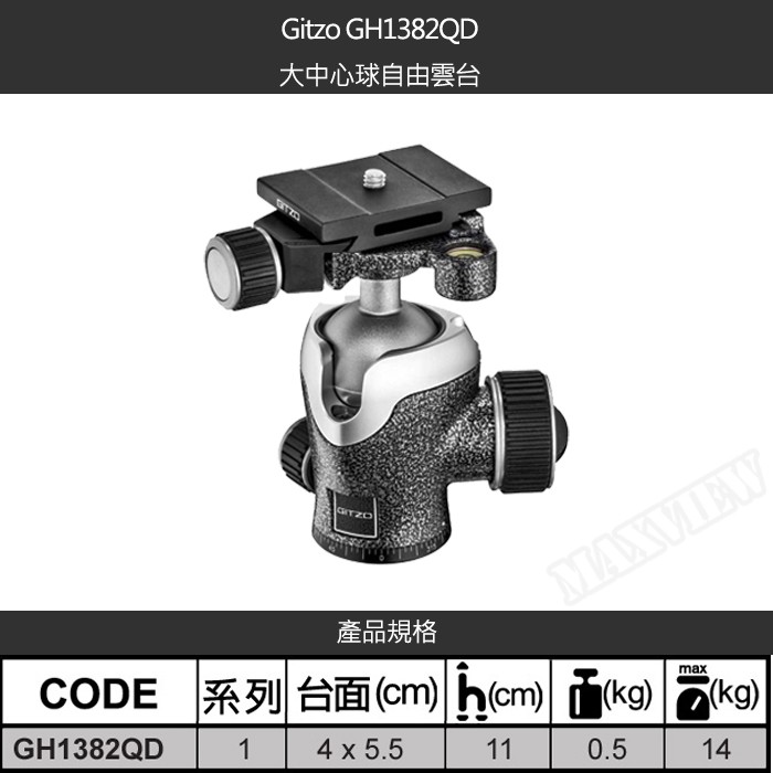 高価値】 GITZO 自由雲台 GH1382QD econet.bi