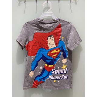 拍手Puzzle童裝 超人Superman 圖案短袖T恤，尺寸100-110公分