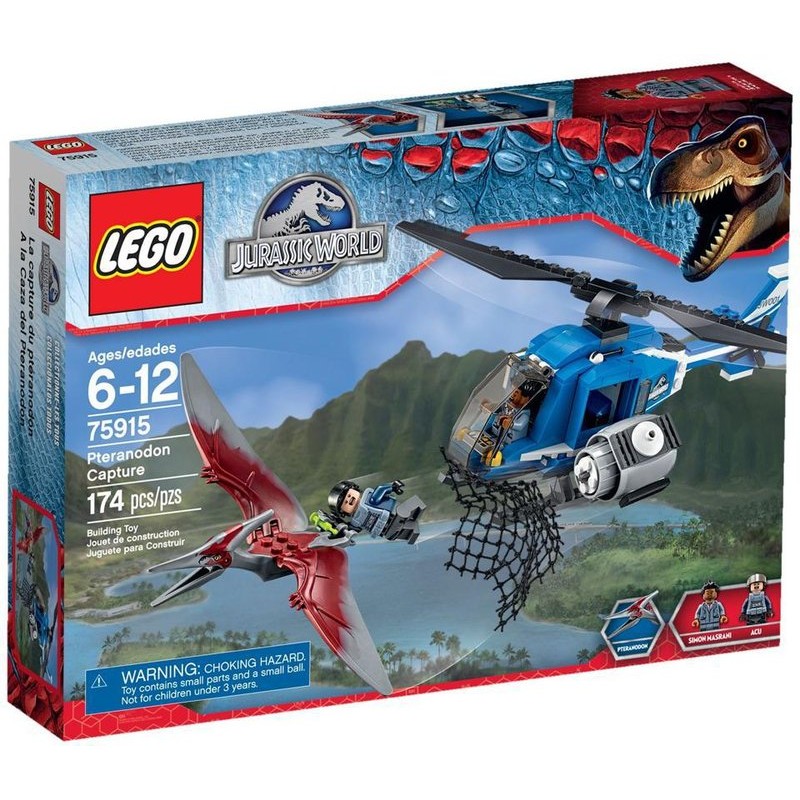 【積木樂園】樂高 LEGO 75915 Jurassic World 侏羅紀世界 Pteranodon Capture