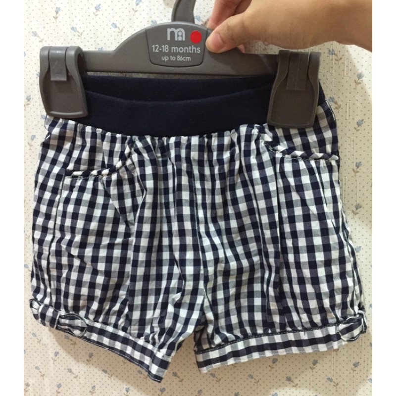 格子短褲uniqlo