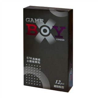 GAMEBOY 勁小子 衛生套 保險套 超勁點型 (12入)