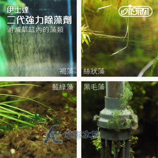【AC草影】ISTA 伊士達 二代新配方 強力除藻劑（120ml）【一瓶】絲狀藻 藍綠藻 除青苔 去青苔 缸壁藻類清潔