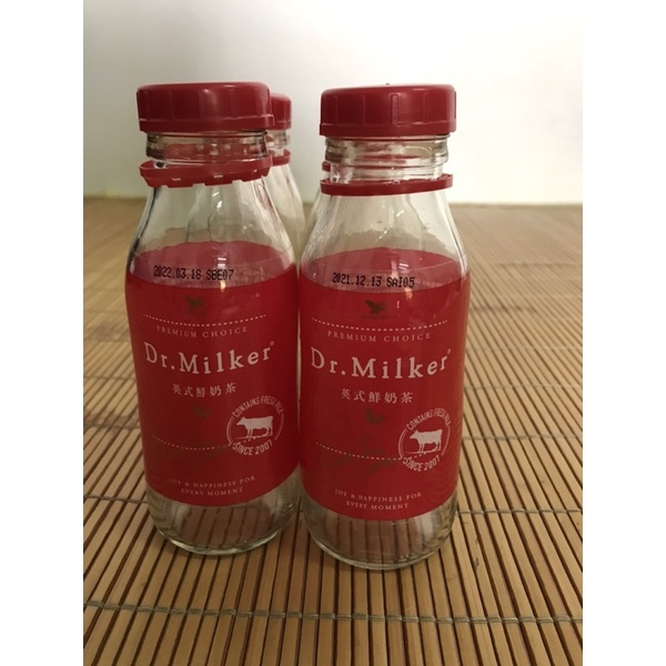 Dr.Milker/英式鮮奶茶/空瓶6個合售10元