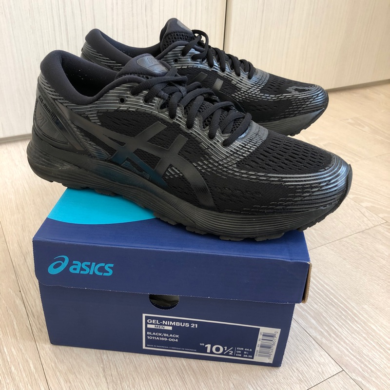 asics nimbus 21 black