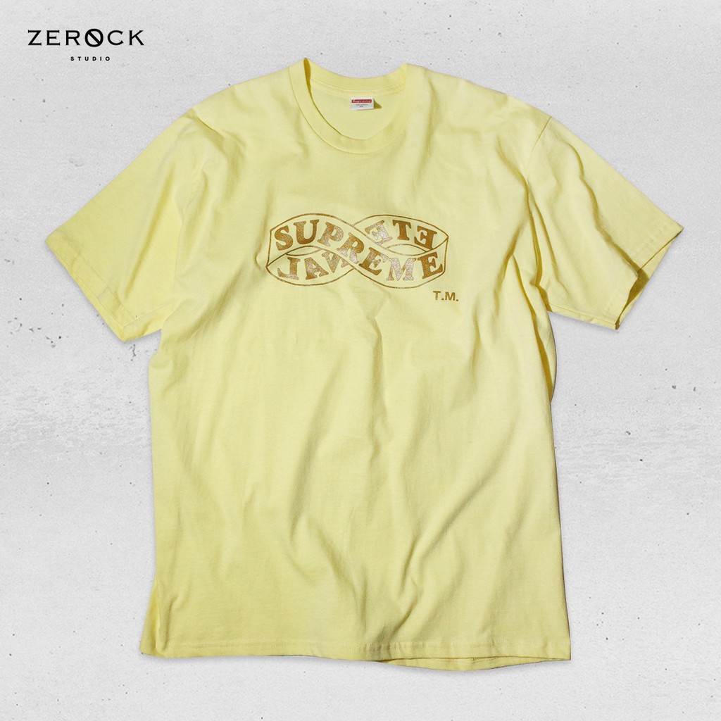 yellow supreme tee