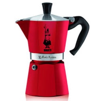 義大利 Bialetti Moka Express 摩卡壺 6人份 經典摩卡壺 (MOKA) 紅色 咖啡壺 咖啡周邊