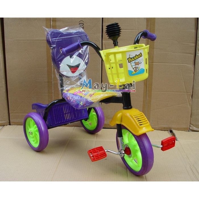 兒童三輪車 組好出貨  mit台灣製 ♡美來2♡傳統發泡三輪車 小朋友三輪車 傳統、復古、耐操ㄟ三輪車 腳踏車1