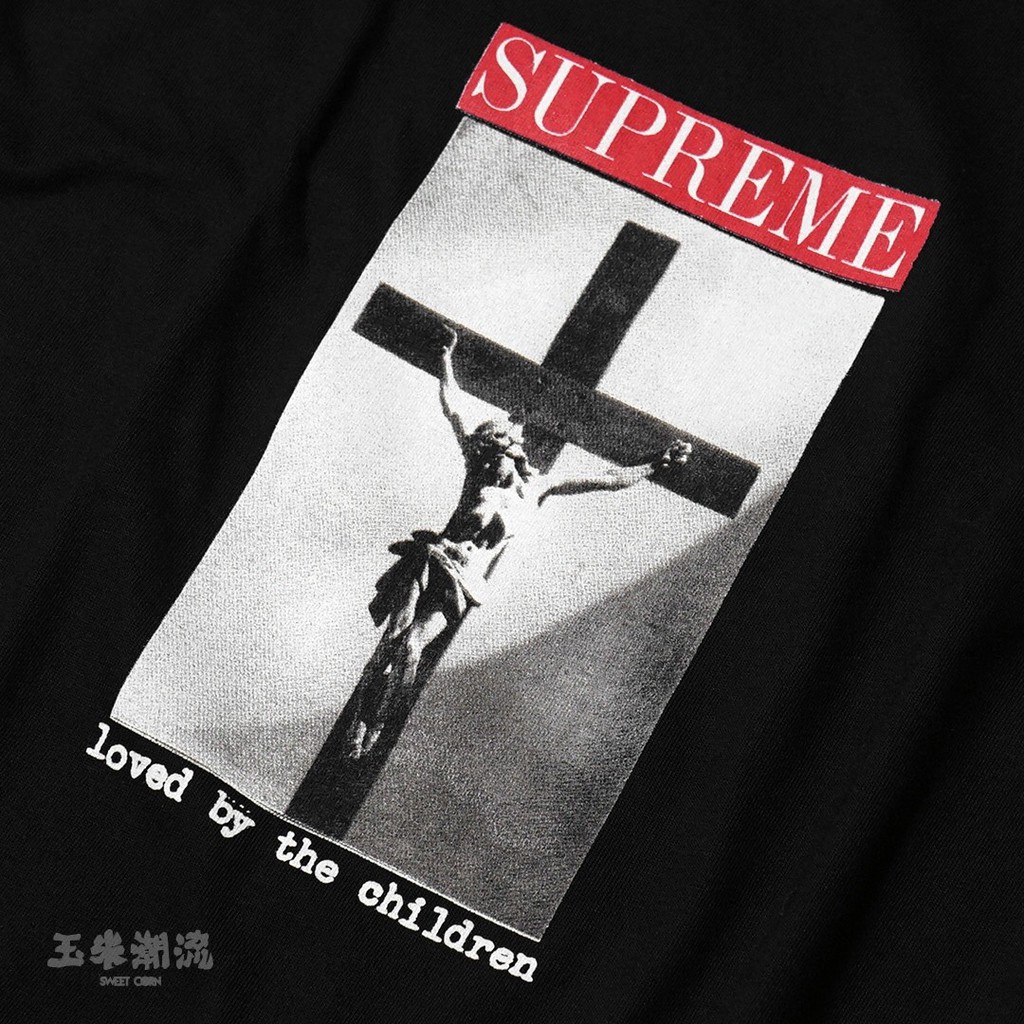 SUPREME LOVED BY THE CHILDREN TEE SS20T41 耶穌黑WEEK1 玉米潮流本舖 