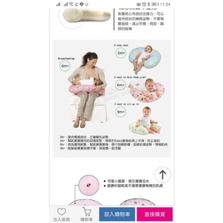 Boppy雙面多功能授乳枕 二手