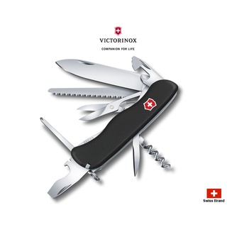 Victorinox瑞士維氏111mm護衛者Outrider(黑色),14用瑞士刀,瑞士製造好品質【0.8513.3】