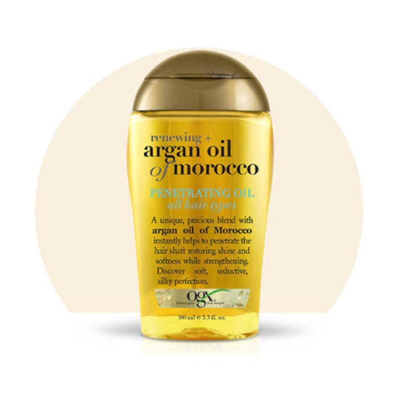 預購💝 OGX 摩洛哥堅果護髮油Renewing Moroccan Argan Oil 100ml