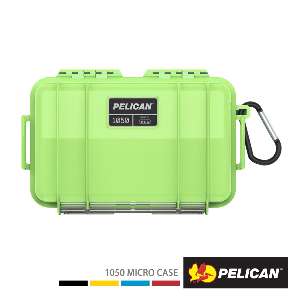 PELICAN 派力肯 1050 Micro Case 微型防水氣密箱 - 青綠