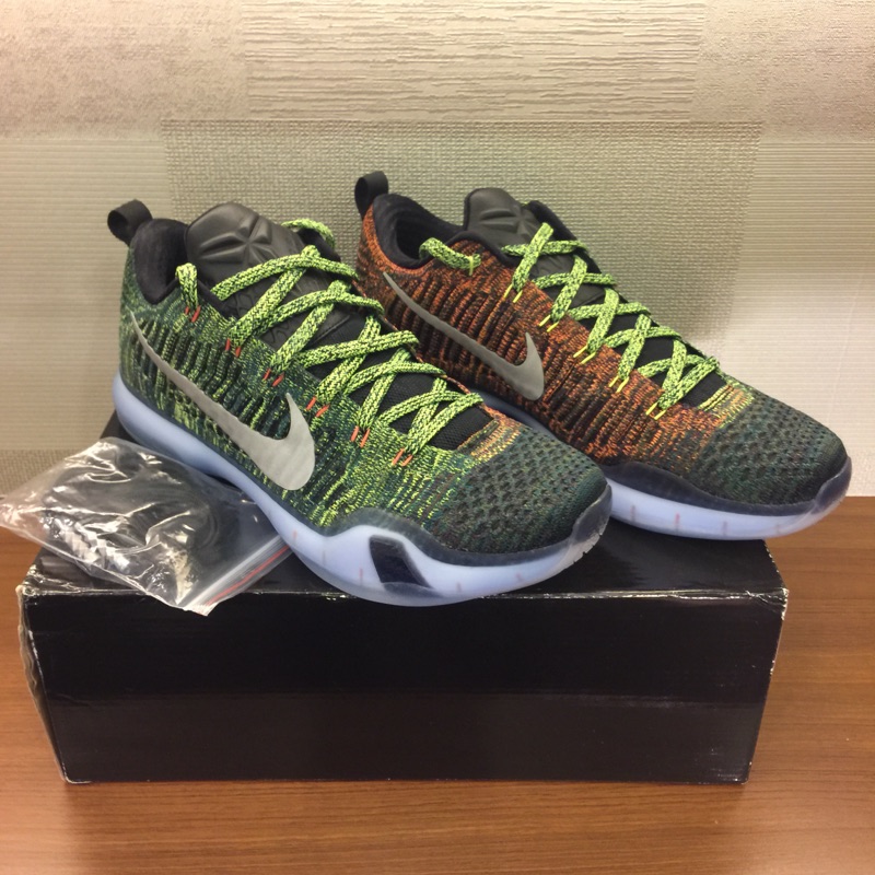 Nike Kobe 10 HTM 限量彩虹編織