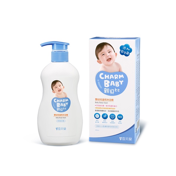 【親貝比】嬰幼兒溫和沐浴精400ml 官方旗艦店