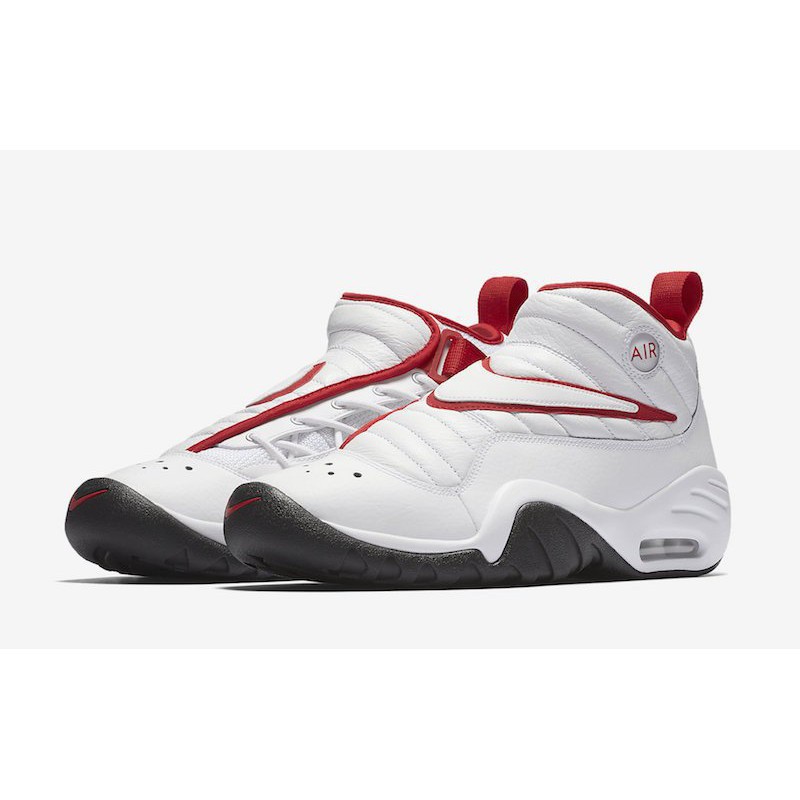 nike air shake ndestrukt red