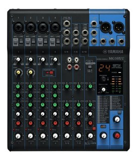 立昇樂器 YAMAHA MG10XU 類比 混音器 混音機 Mixer USB音訊功能 最多四支麥克風 /10線性輸入