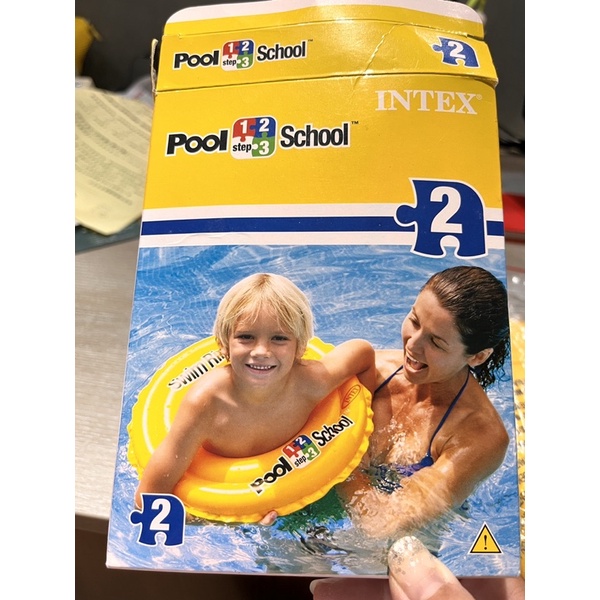 INTEX-游泳學校 二手泳圈