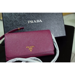 全新❗️❗️PRADA Saffiano防刮牛皮萬用斜背包✨