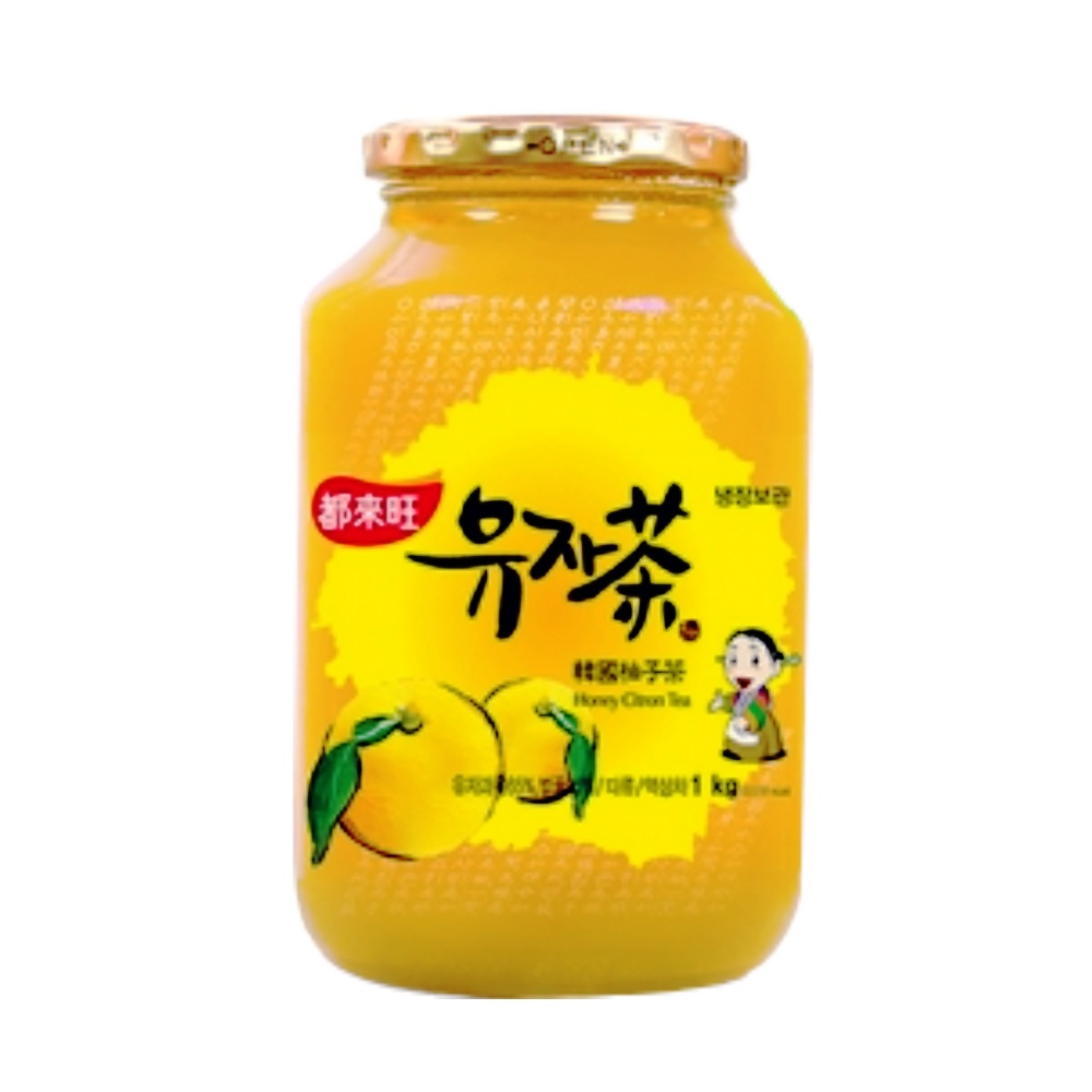 都來旺 蜂蜜柚子茶 1kg【家樂福】