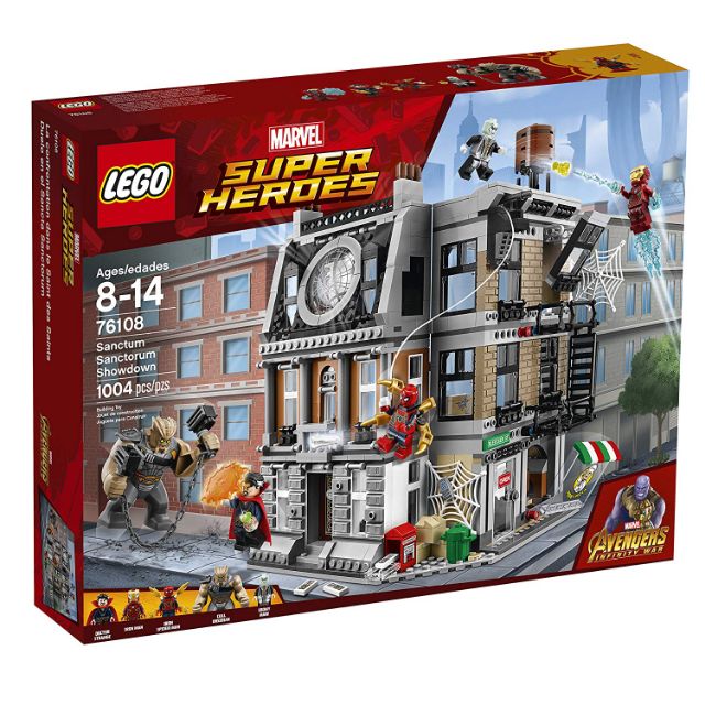 樂高 lego 76108 超級英雄 無限之戰 奇異博士的住所 蜘蛛人 奇異博士 全新未開 現貨 lego76108