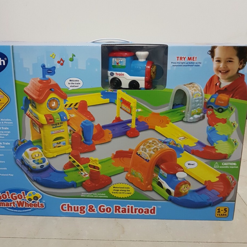 Vtech 電動火車鐵路軌道組