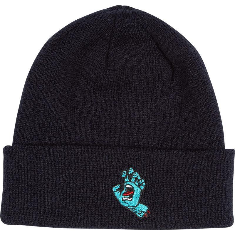 市場 サンタクルーズ ニット帽 メンズ ビーニークラシックドット レディース Dot Classic 黒 Beanie ブラック Santacruz