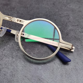 超輕折疊眼鏡框架民國文藝復古做舊處理眼鏡框可配高度數近視老花 蝦皮購物