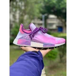 Pharrell x adidas NMD Human “Holi Festival” AC7362 淺紫 彩紅